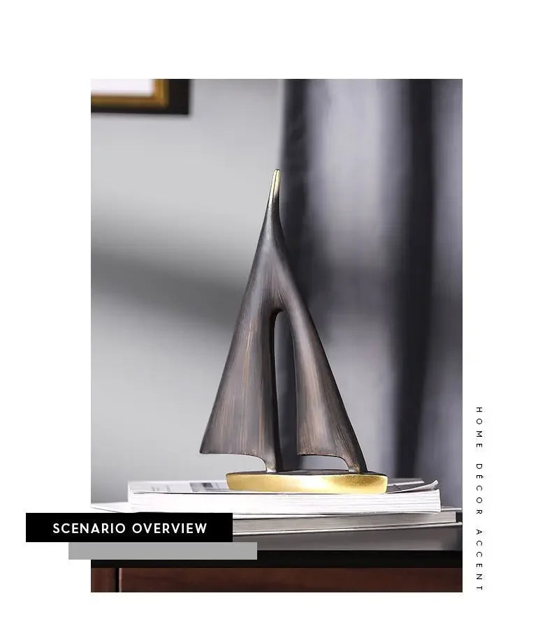 Golden Tide Sail Decor