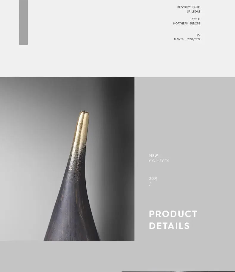 Golden Tide Sail Decor