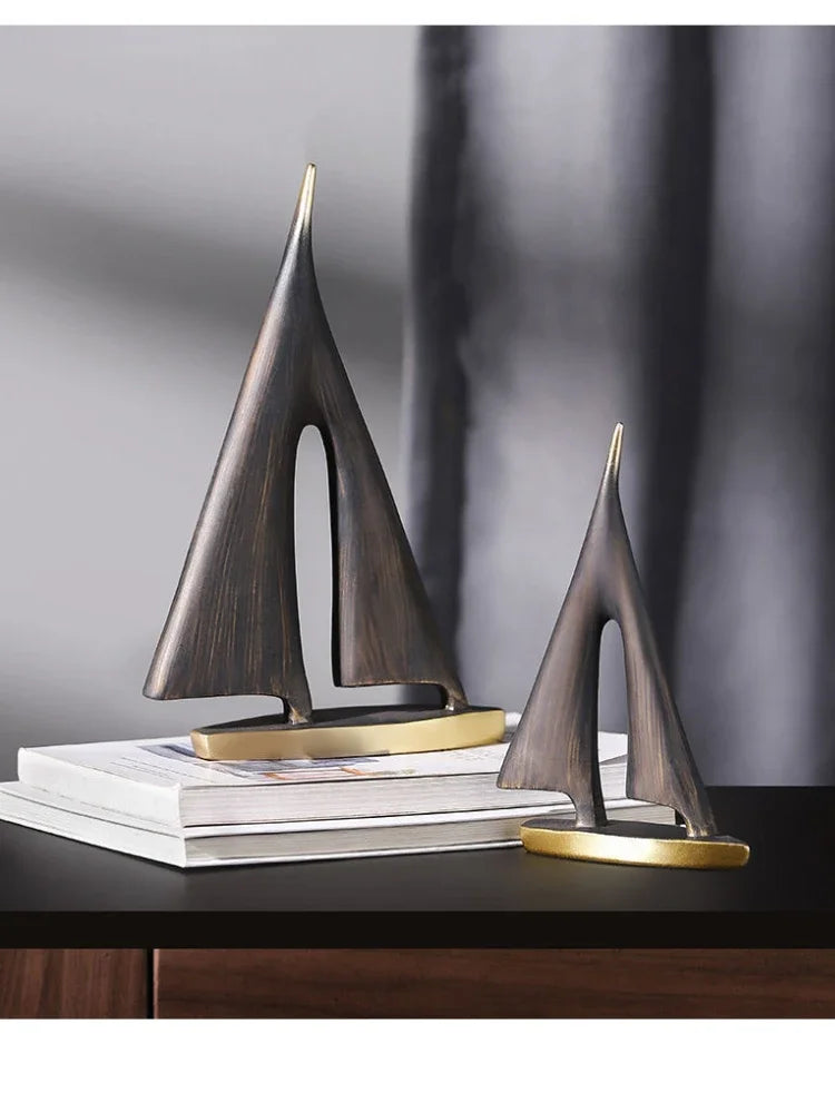 Golden Tide Sail Decor