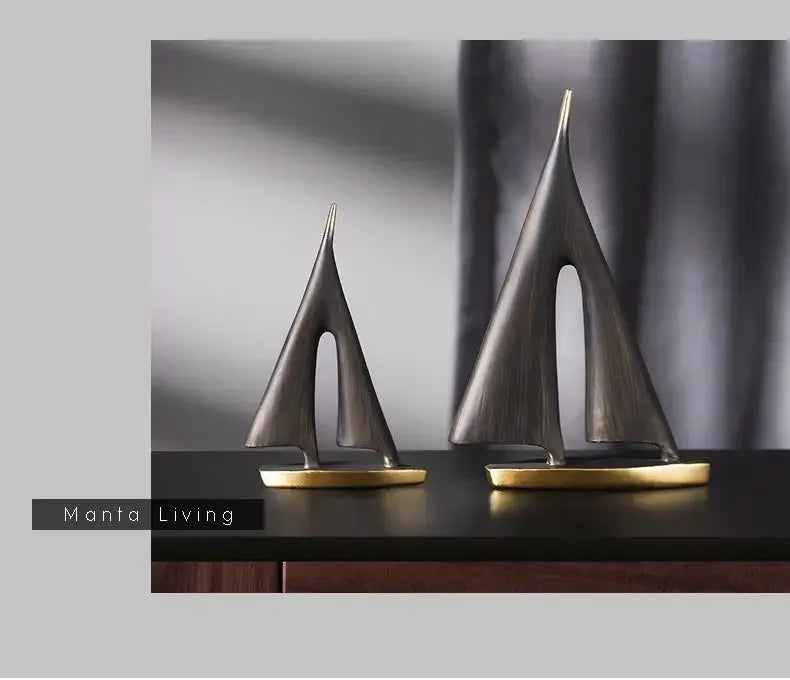 Golden Tide Sail Decor