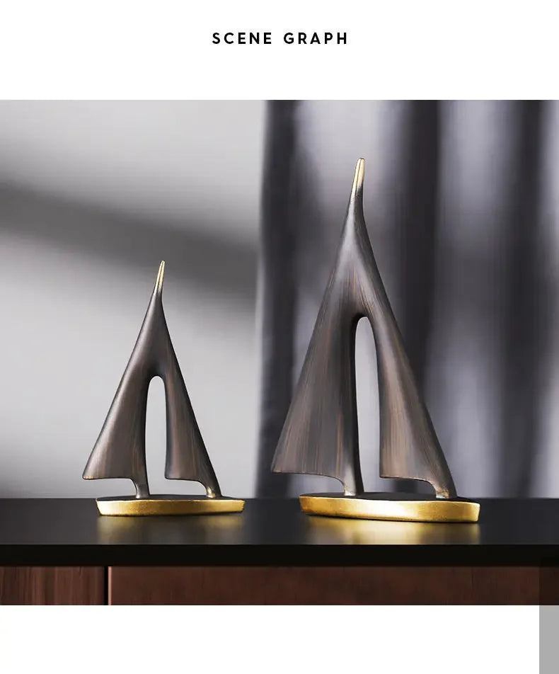 Golden Tide Sail Decor